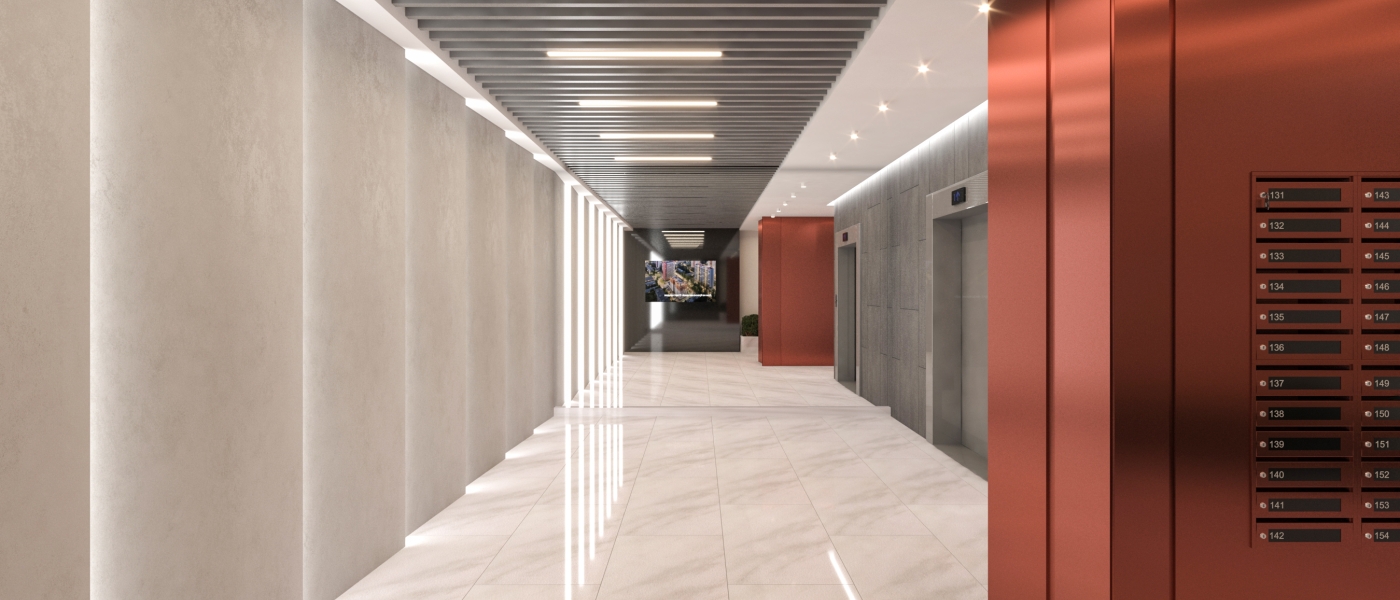 Места общего пользования в ЖК Краснозвёздная