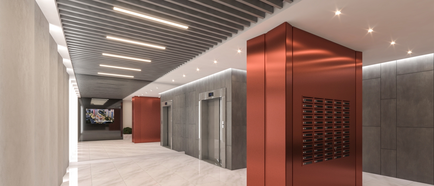 Места общего пользования в ЖК Краснозвёздная