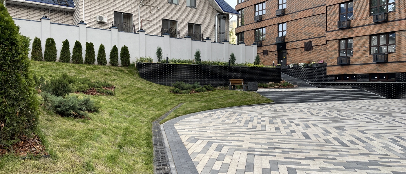 БЛАГОУСТРОЙСТВО клубный дом на ярославской